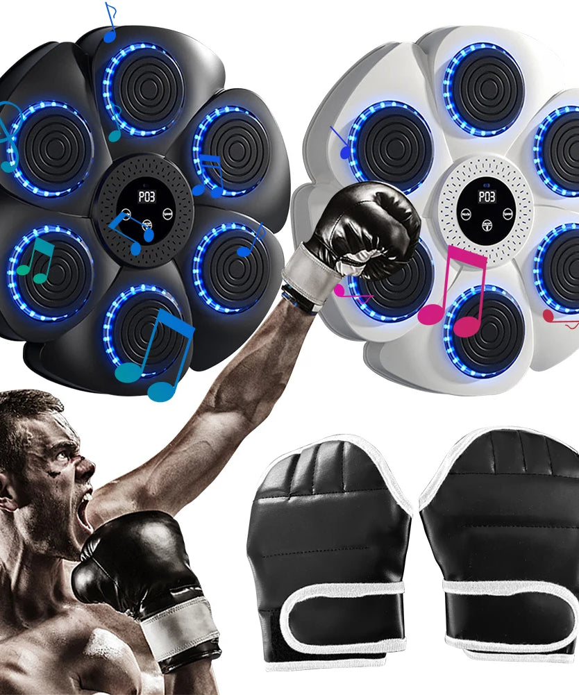 New Smart Music Boxing Machine Adult/Children Sports Fitness Boxing Trainer Home Exercise Response Training Boxing Wall Target