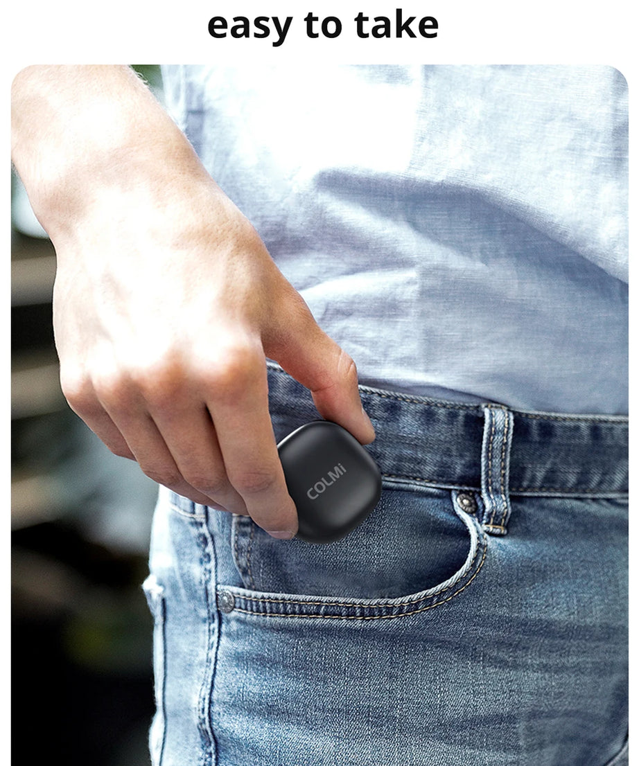 COLMI R10 Smart Ring with Charging Case for Men Women, Health and Sleep Monitor, 5ATM Waterproof, Multi-sport Mode