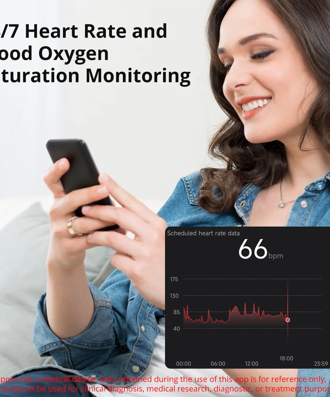 2024 COLMI R02 Smart Ring with Charging Case for Men Women, Battery Life, 39 Days, Health Monitor, 5ATM Waterproof