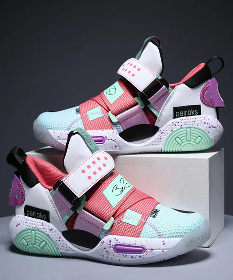 2024 New Children's Basketball Shoes For Boys Girls Non-slip Kids Sport Shoes Lightweight Outdoor Sneakers Trainers Footwear