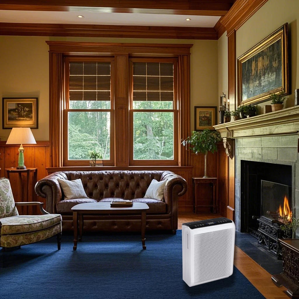 AROEVE Air Purifier 1504 Sq.Ft Touch Control Smart Timer 3 Speed , Washable Filters, for Pet Dander, Pollen, Smoke Bedroom, MK07