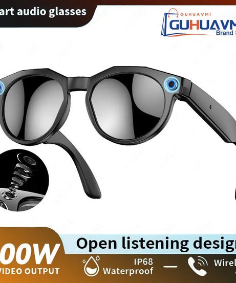 2026 New 4K HD AI Smart Glasses Men 800W Pixel Camera Bluetooth Call 4GB WIFI Transmission Voice Assistant Smart Glasses Women