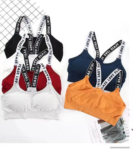 Women Sexy Sports Bra Tops For Gym Top Fitness Yoga Female Pad Sportswear Vest Tank Tops Sport Push Up Sports Bras Underwear