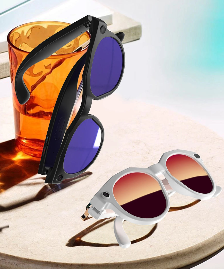 2026 New 4K HD AI Smart Glasses Men 800W Pixel Camera Bluetooth Call 4GB WIFI Transmission Voice Assistant Smart Glasses Women