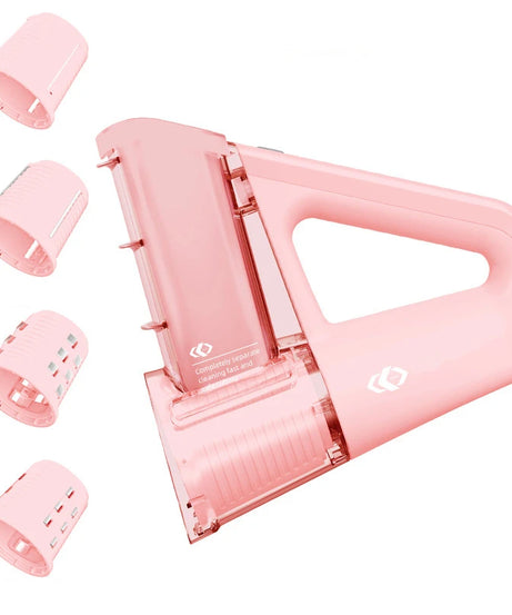 LMETJMA Electric Cheese Grater Portable Salad Maker With 4 Different Shapes of Blades 40W Electric Rotary Slicer Shredder JT363