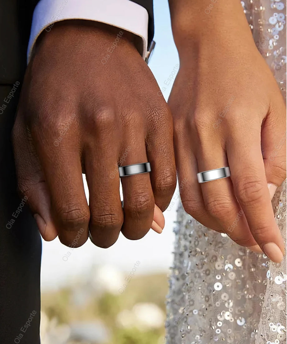 2025 New Smart Ring Men Women, Heart Rate Blood Oxygen and Sleep Monitor Smartring IP68 & 5ATM Waterproof, Multi-sport Mode Ring