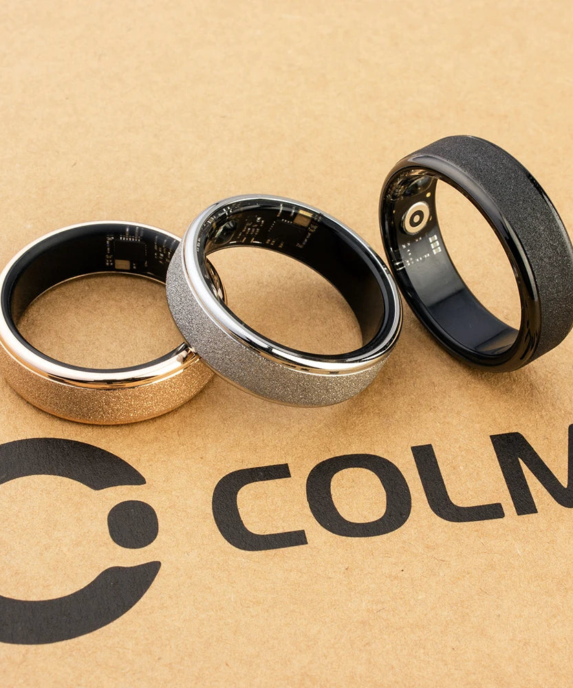 COLMI R10 Smart Ring with Charging Case for Men Women, Health and Sleep Monitor, 5ATM Waterproof, Multi-sport Mode