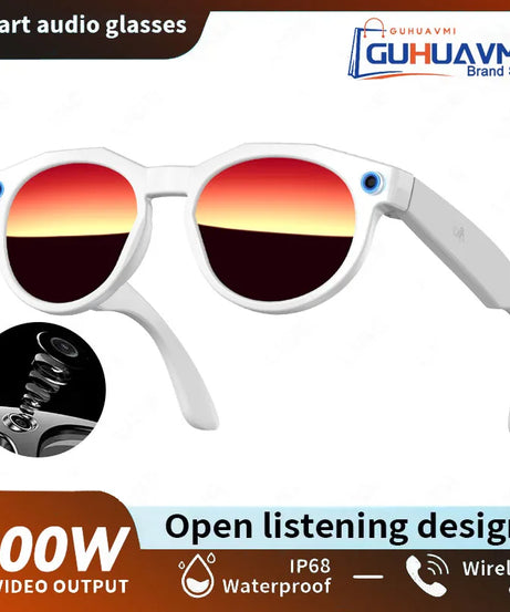 2026 New 4K HD AI Smart Glasses Men 800W Pixel Camera Bluetooth Call 4GB WIFI Transmission Voice Assistant Smart Glasses Women