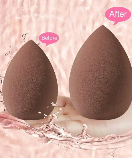 56-Piece Make up Brush Set (chocolate)- Full Face Cosmetics Kit , Eyeshadow Blending Brushes & Beauty Sponge  make up brushes