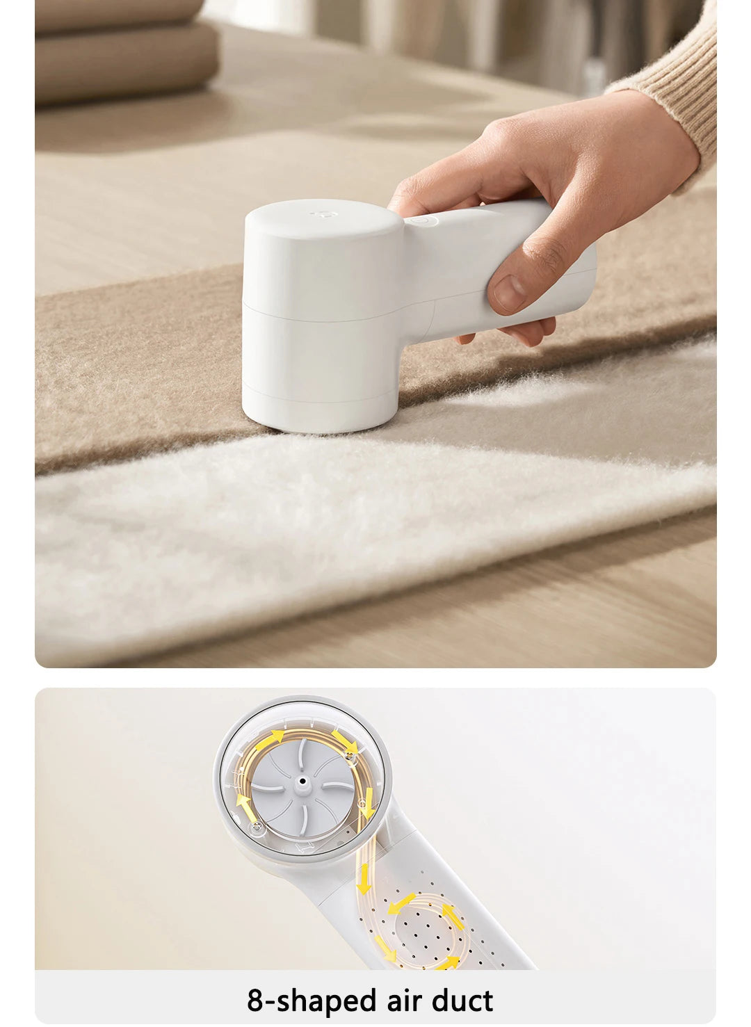 2025 New Xiaomi Mijia Lint Remover 2 Clothes Rechargeable Fuzz Pellet Fabric Shaver Trimmer Machine Hair Balls Removers Portable