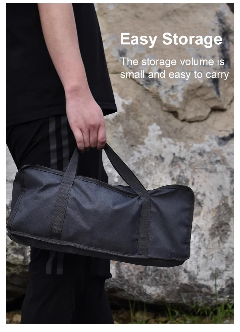 WESTTUNE Camping Folding Table Portable Aluminum Alloy Lightweight Table with Accessories Multifunctional Outdoor Table