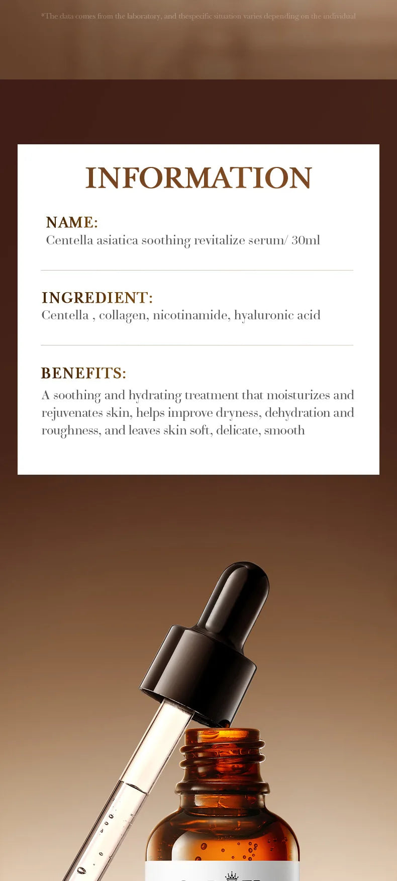 1/3pcs SADOER Salicylic Acid Centella Asiatica Hyaluronic Acid Serum for Face Moisturizing Hydrating Facial Essence 30ml