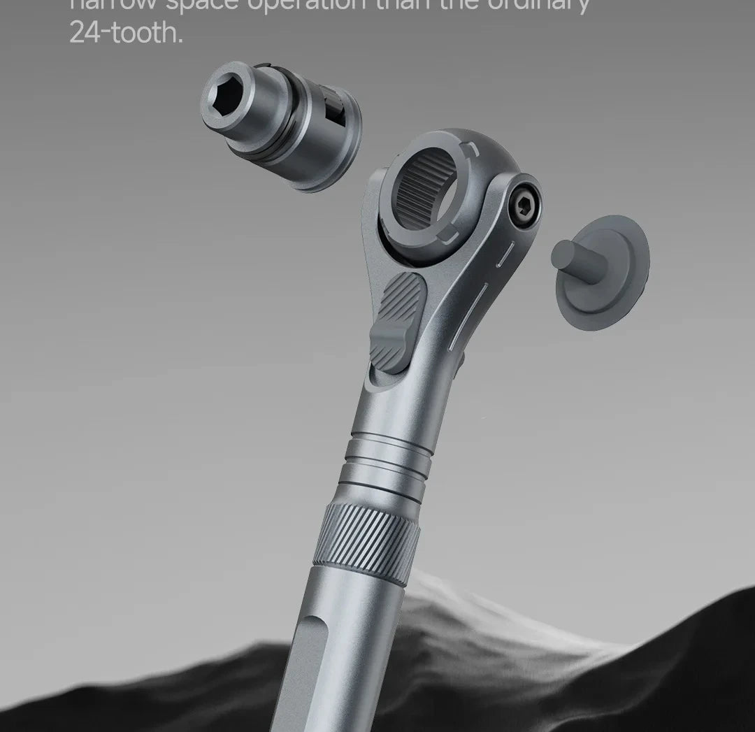 Atuman Magnetic Ratchet Screwdriver Set 40 in 1 Portable Precision Repair Tool Kit for Furniture Computer Bicycle