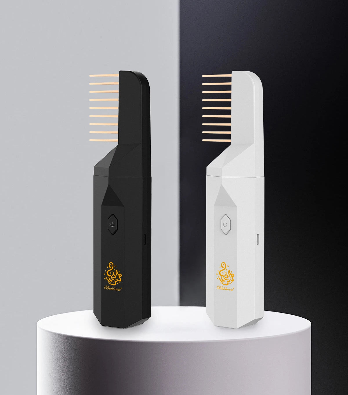 Bukhoon Original B26 Arabic Electronic Hair Incense Burner Mubkhar Portable Comb USB Bakhoor Censer Ramadan Muslim