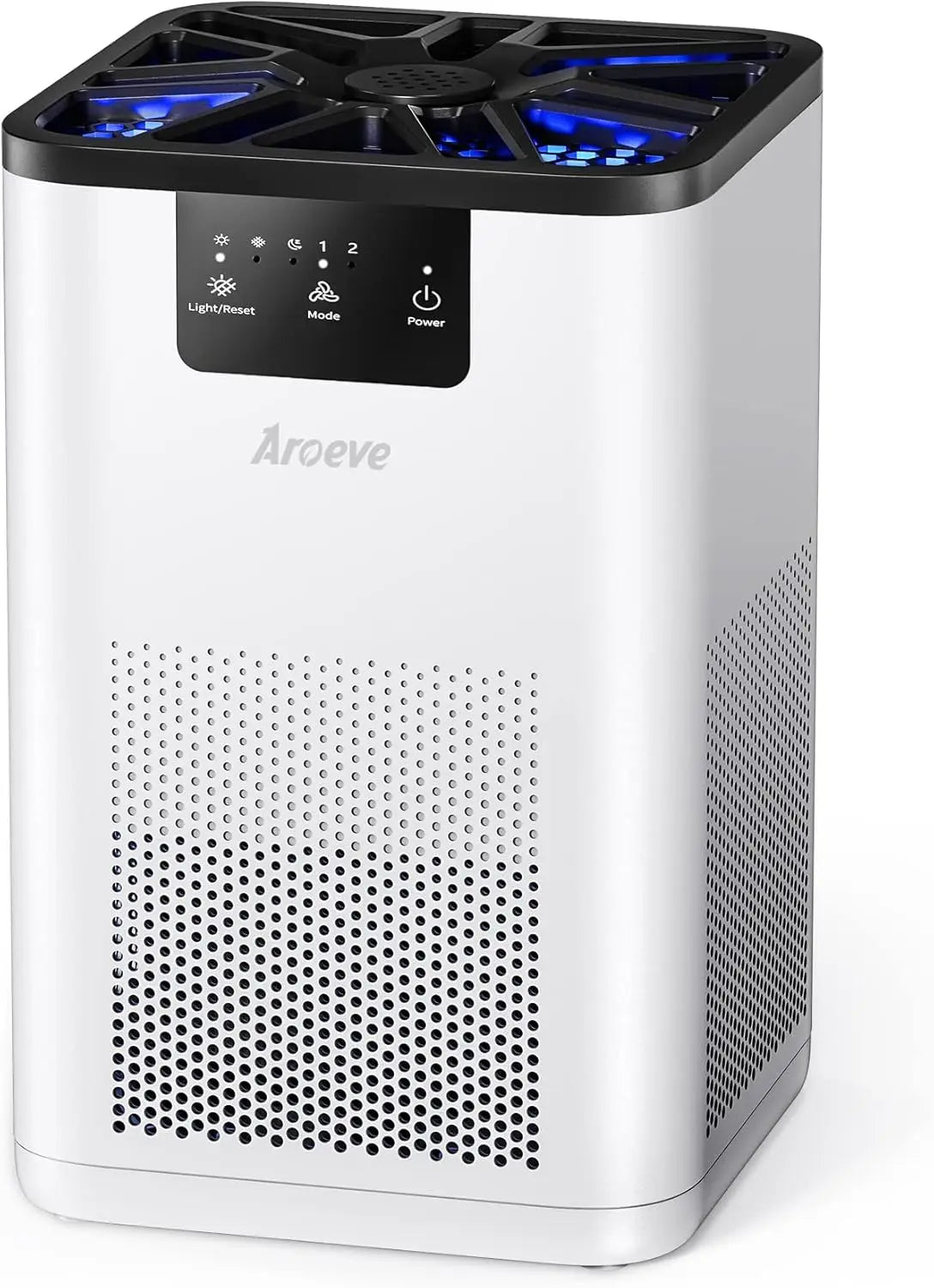 AROEVE Air Purifiers for Bedroom Odor Cleanin With Aromatherapy Function For Pet Smoke Pollen Dander Hair Smell 20dB Air Cleaner