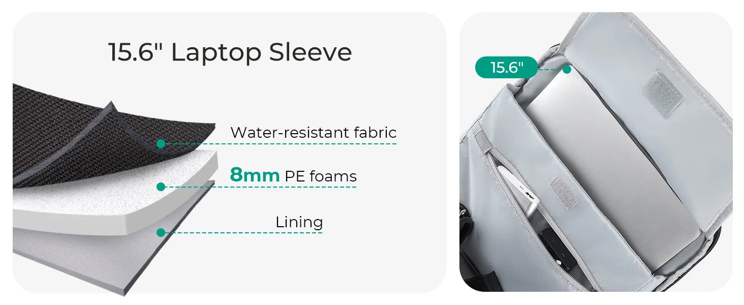 BAGSMART Rolling Camera Bag Photographer Backpack for DSLRs Professional Roller Photo Bags Photographic Rolling Travel Suitcase