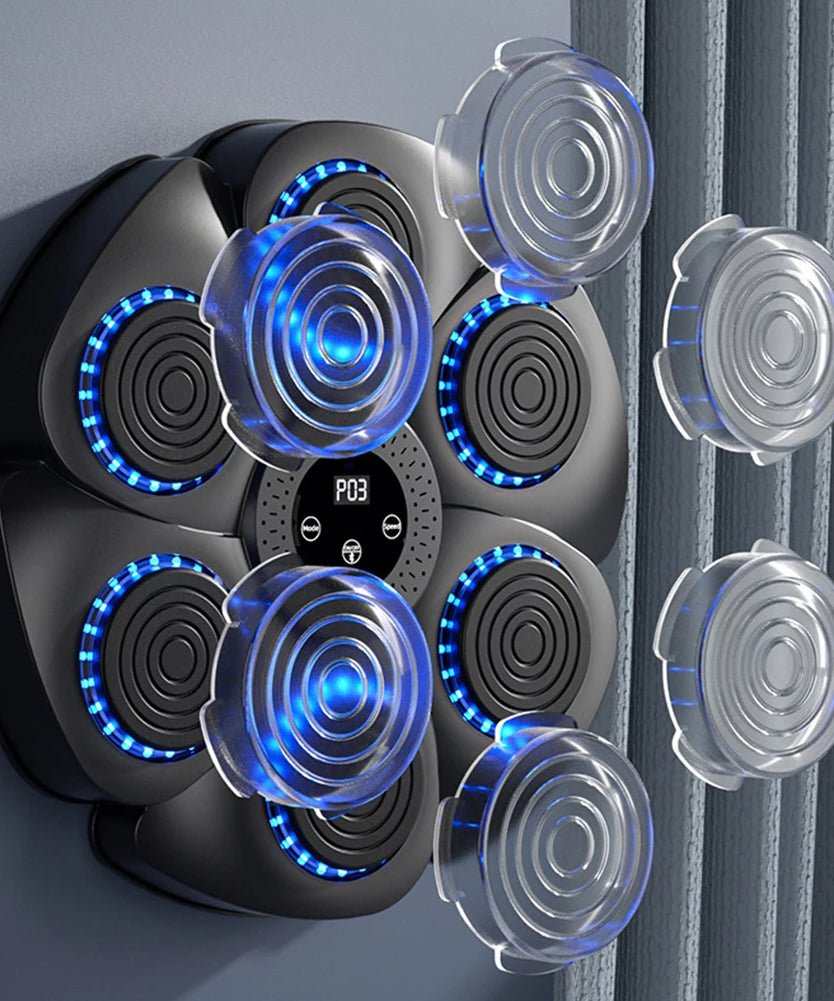 New Smart Music Boxing Machine Adult/Children Sports Fitness Boxing Trainer Home Exercise Response Training Boxing Wall Target