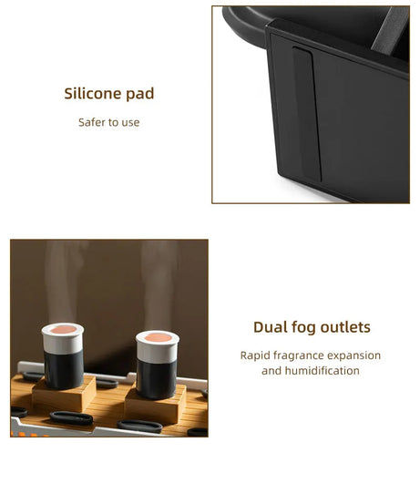 250ml Titanic Ship Model Decoration Air Humidifier Essential Oil Diffuser Jellyfish Smoke Ring Spray Aroma Diffuser For Home