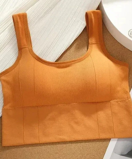 Breathable Sports Bra Anti-Sweat Fitness Top Women Seamless Yoga Bra Shockproof Crop Top Push Up Sport Bra Gym Workout Top