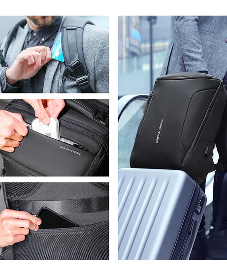 MARK RYDEN 17 inch Laptop Backpack For Men Travel Spacious Backpack Commuting COMPACTO PRO
