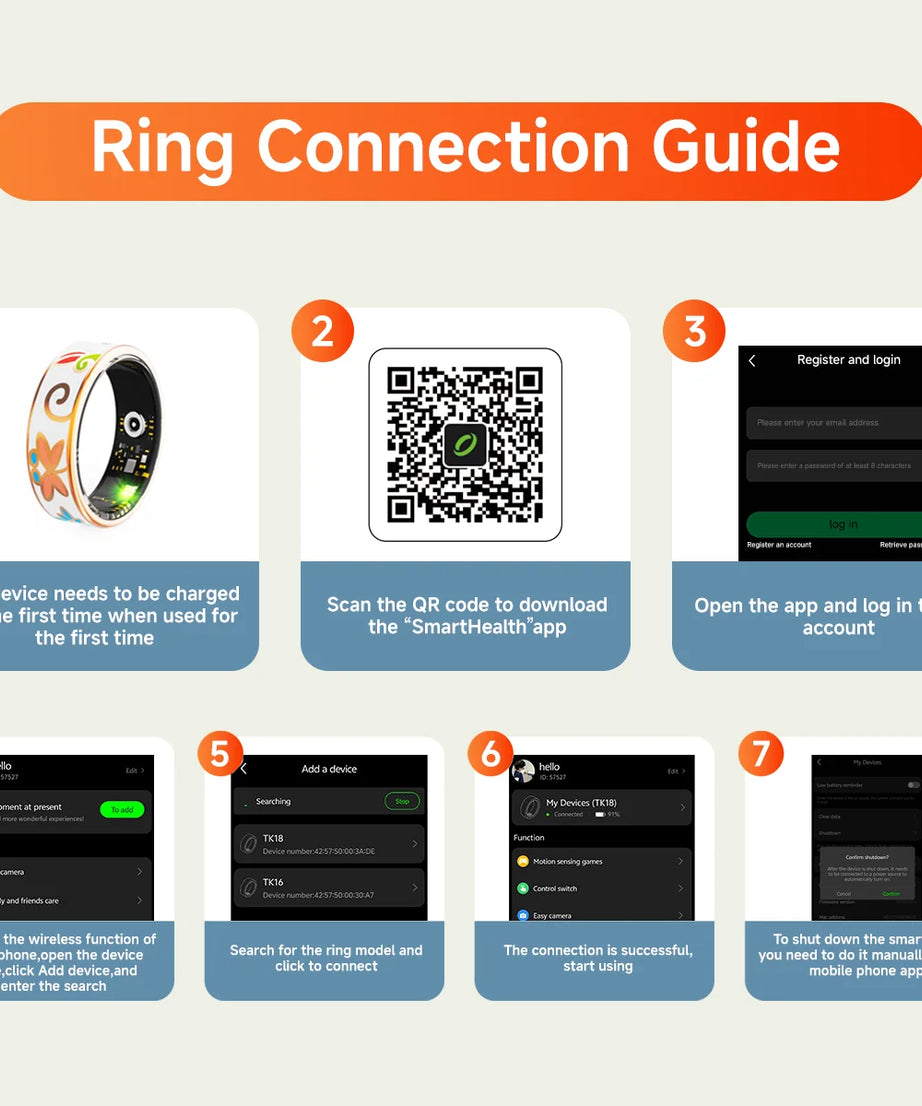 NEW Healthy Smart Ring 5 ATM Waterproof Wireless Call Heart Rate/Sleep/Blood Oxygen Monitoring For Xiaomi Android/IOS Men Women