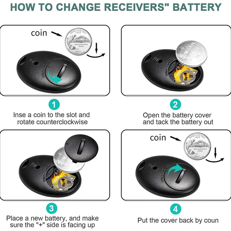 New 4-in-1 Wireless Key Finder Home Anti-loss Devices Mobile Phone Finders Multi Function Key Locator Tracker for Child Pet