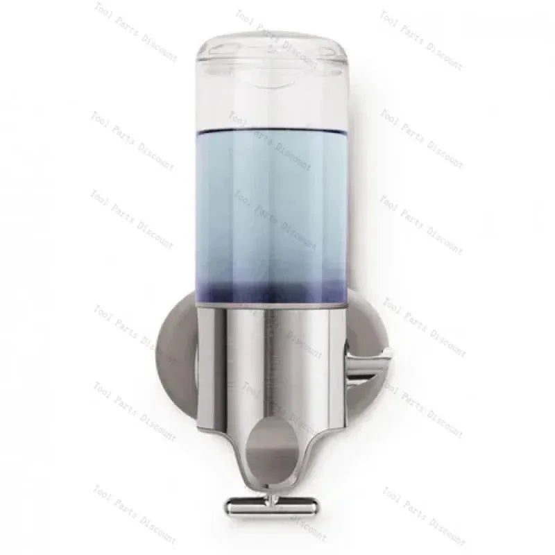 Soap Dispenser Wall-Mounted Large-Capacity Shower Gel Box Bathroom Hand Washer Transparent