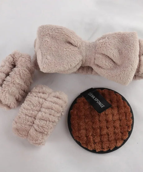 56-Piece Make up Brush Set (chocolate)- Full Face Cosmetics Kit , Eyeshadow Blending Brushes & Beauty Sponge  make up brushes