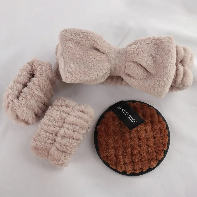 56-Piece Make up Brush Set (chocolate)- Full Face Cosmetics Kit , Eyeshadow Blending Brushes & Beauty Sponge  make up brushes