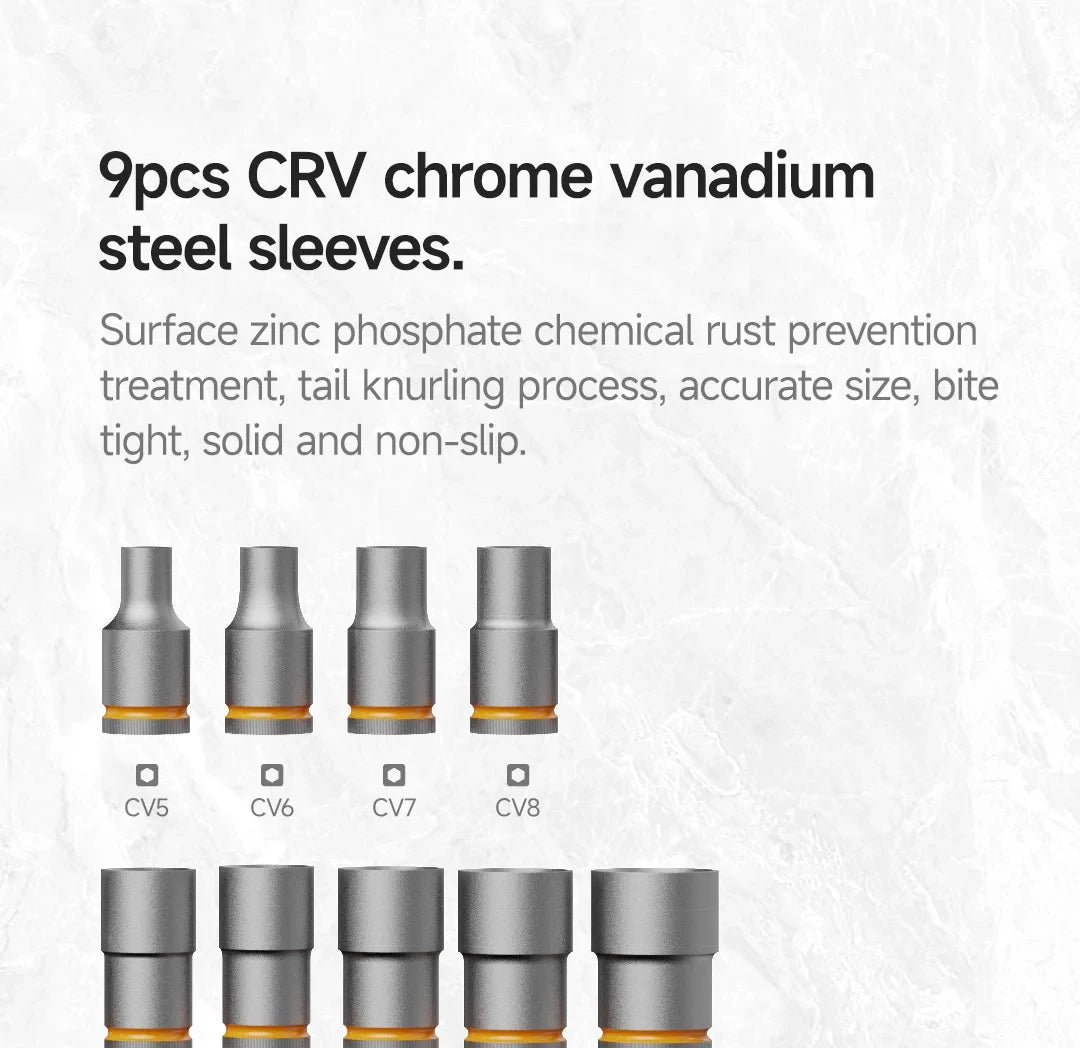 Atuman Magnetic Ratchet Screwdriver Set 40 in 1 Portable Precision Repair Tool Kit for Furniture Computer Bicycle