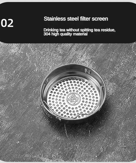 800ML-1L Stainless Steel Thermos Bottle 304 Tea Bottle Car Vacuum Bottle with LED Temperature Display Portable Drinking Cup