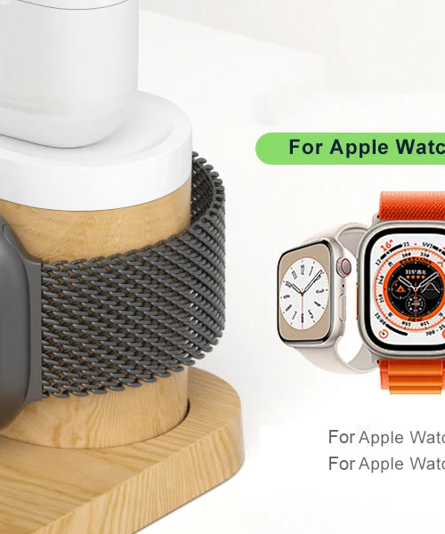 7-in-1 MagSafe Alarm Clock Charger-Wireless Station for iPhone 12-16/Samsung/Xiaomi/Huawei/Apple Watch/AirPods with Night Light