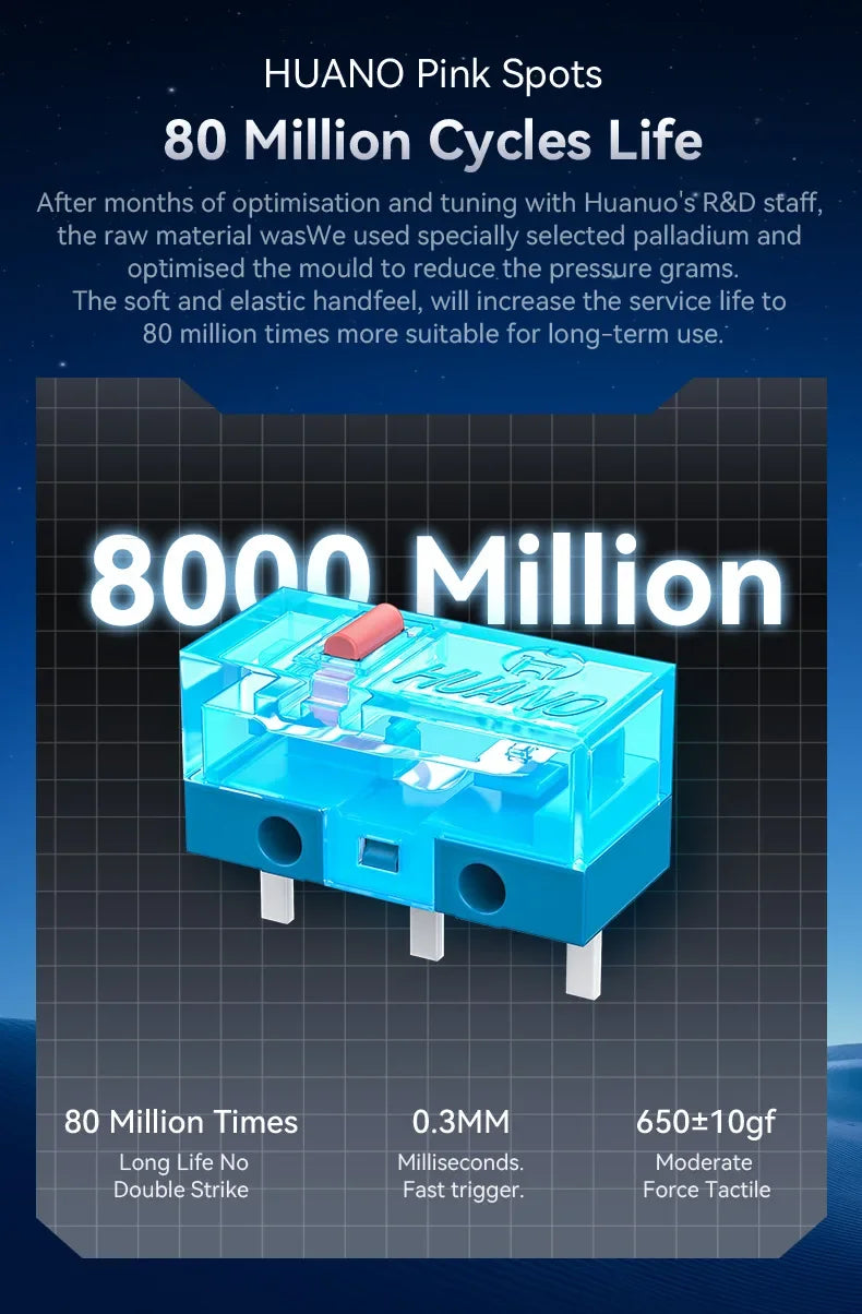 Attack Shark X6 Wireless Ergonomic Gaming Mouse Adjustable DPI Wired 2.4G/Bluetooth High Precision Rechargeable Mice