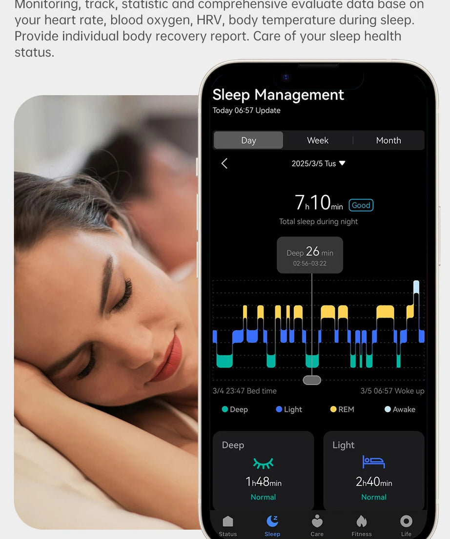 Ceramic Smart Ring with Vibrate Alerts Calls Alarm Notification Vibration, Health and Sleep Monitor 5ATM Waterproof Ring for Men