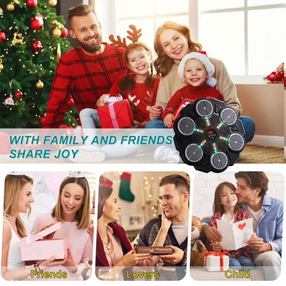 Smart Bluetooth Music Boxing Machine,Decompression,Fighting Fitness Home Boxing Wall Target Boxing Trainer Boxing Accessories