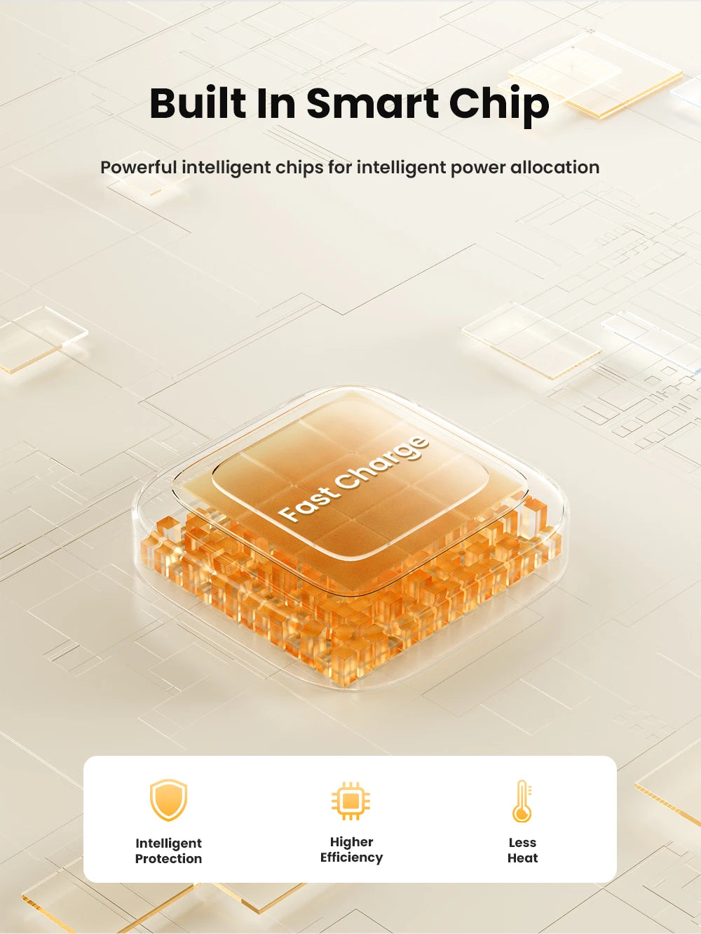 72W Fast Charging Station With Wireless Charger 3 Socket Outlets 4 USB Porst Power Strip Adapte For iPhone 14 Samsung Laptop