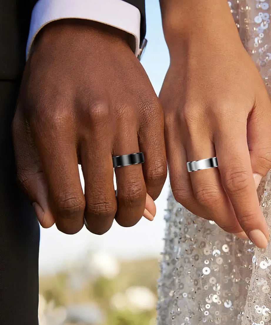 2025 Couple smart health ring,Sleep,Heart Rate,Oxygen Tracker,IP68 Waterproof,R6Pro smart ring for women and men rings for Gifts