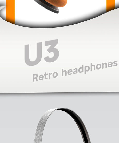 UMELODY U3 RETRO Headphones Wireless Bluetooth Headphones ON-Ear Headphones HIFI Wireless Foldable Noise Canceling Headphone