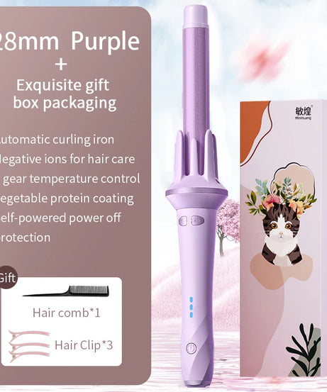 Automatic Hair Curler 28mm/32mm Large Wave Curling Iron Anion Fast Heating Professional Styling Curlers Curling Wand Hair Waver