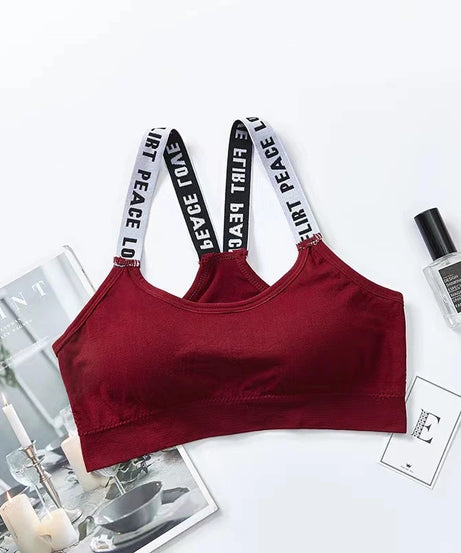 Women Sexy Sports Bra Tops For Gym Top Fitness Yoga Female Pad Sportswear Vest Tank Tops Sport Push Up Sports Bras Underwear