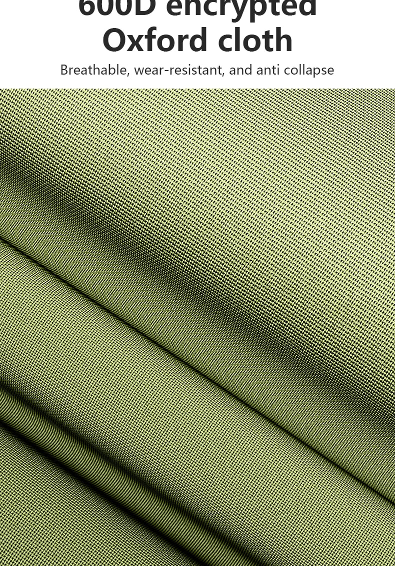 BSWOLF Camping Folding Chair Adjustable Armrest Portable Relaxing Chair With Detachable Pillow for Beach Travel Hiking