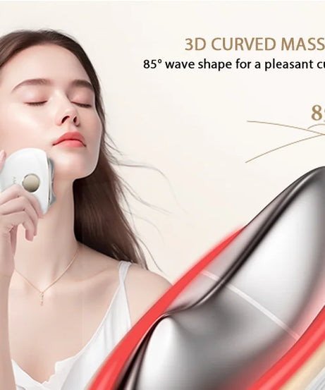 ANLAN Electric Guasha Massager EMS Face Lifting Anti-aging Remove Edema Firming Skin Clod Heat Scraping Skincare Beauty Device