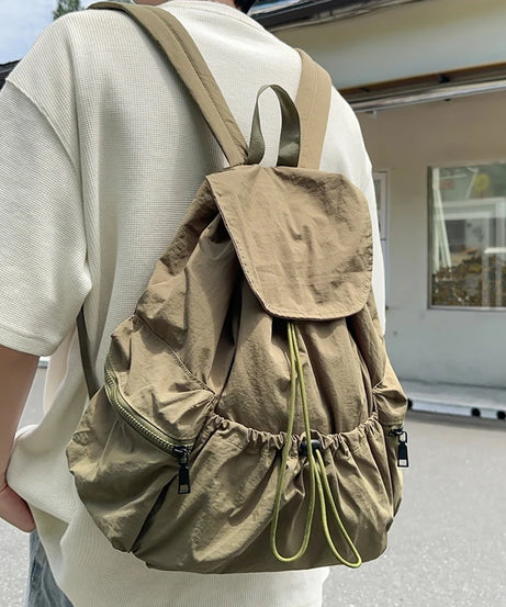 Men's folding backpack, suitable for hiking, traveling, and outdoor exploration, with large capacity for easy storage