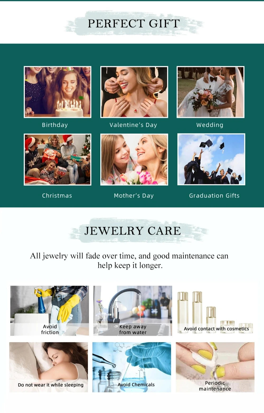 FEOBUR 7ct 5mm D Color Moissanite Ring with Certificate Women S925 Sterling Silver Full Diamond Wedding Eternity Band Jewelry