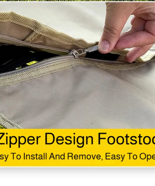 Portable Folding Chair Folding Recliner Curved Headrest Comfort Experience Easy Storage Lunch Foldable Recliner With Leg Rests