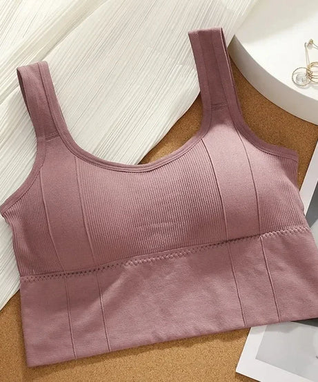 Breathable Sports Bra Anti-Sweat Fitness Top Women Seamless Yoga Bra Shockproof Crop Top Push Up Sport Bra Gym Workout Top