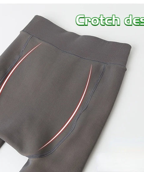 Thick Thermal Stockings Woman Warm Winter Sexy Translucent Velvet Tights Pantyhose Female High Waist Elastic Fleece Tights Women