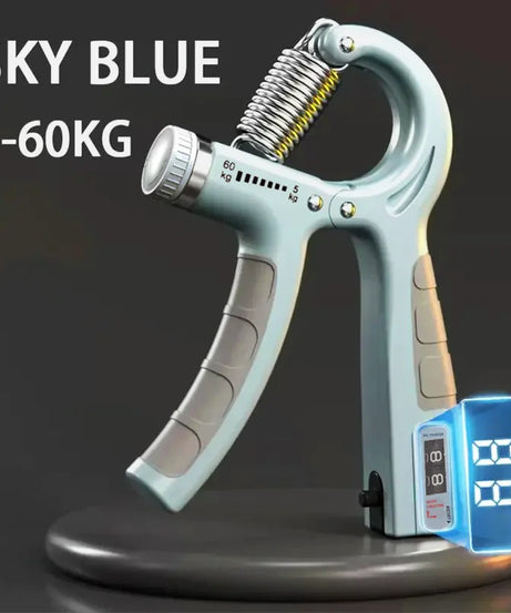 5-60Kg Adjustable Hand Grip Strengthener, Stainless Steel Spring Hand Exerciser For Muscle Building And Injury Recovery