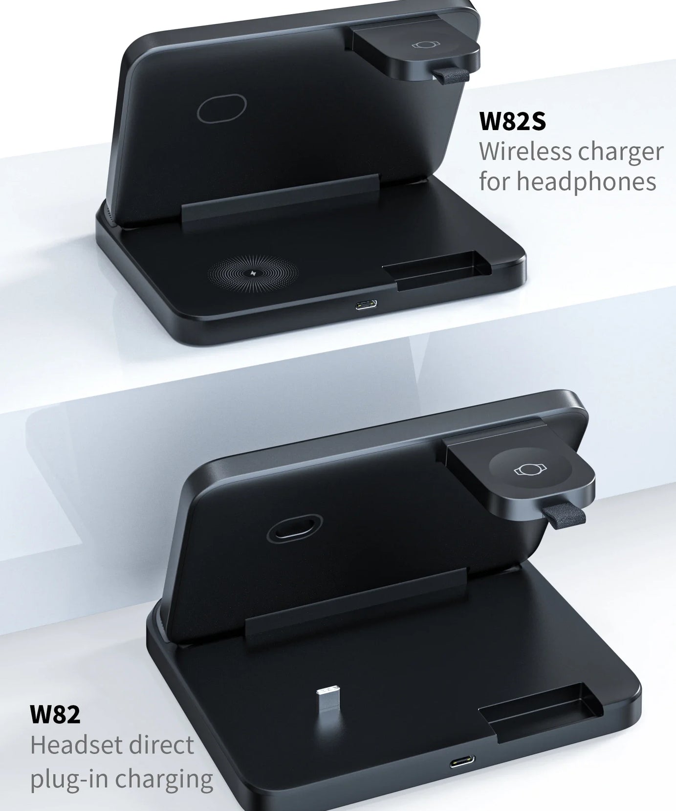 3 in 1 Wireless Charger Stand For Samsung Z Fold Zflip5 S24 S23 Ultra Galaxy Watch 6 5 Buds2 Foldable Fast Charging Dock Station