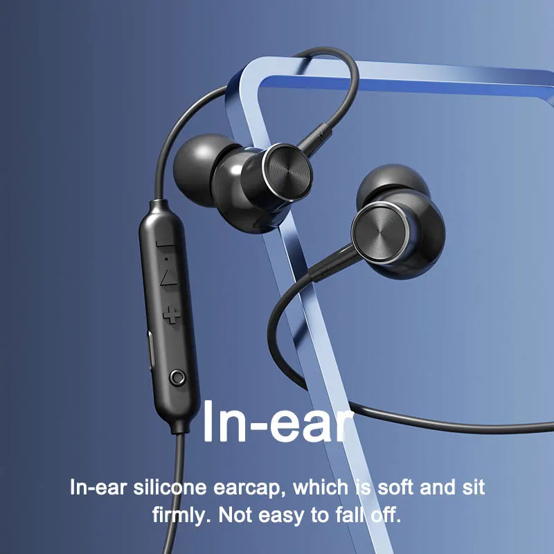 EARDECO 80 Hours Bass 5.4 Bluetooth Headphone Sport Wireless Headphones In-ear Outdoor  waterproof headset Noise Reduction